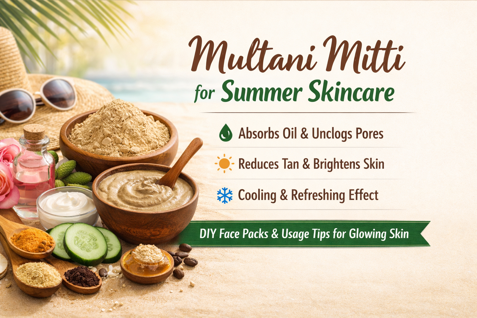 Why Multani Mitti is a Summer Skincare Essential