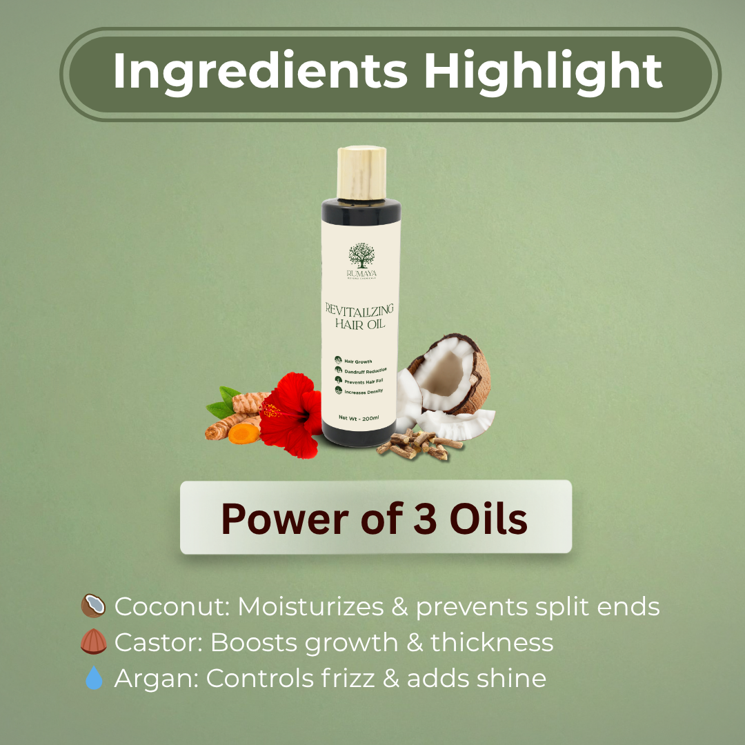Revitalizing Hair Oil