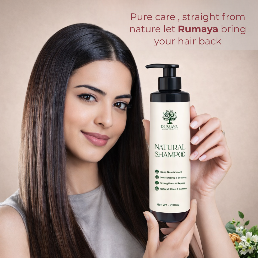 Rumaya Sulphate-Free Herbal Shampoo (Pack of 2)