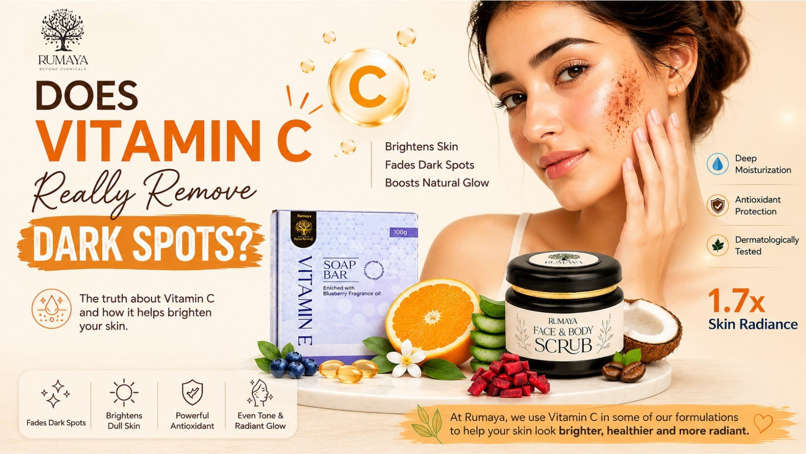 Does Vitamin C Really Remove Dark Spots?