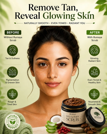 Organic Face & Body Scrub
