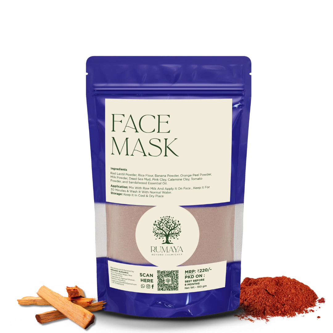 Organic Face Mask for Glowing Skin