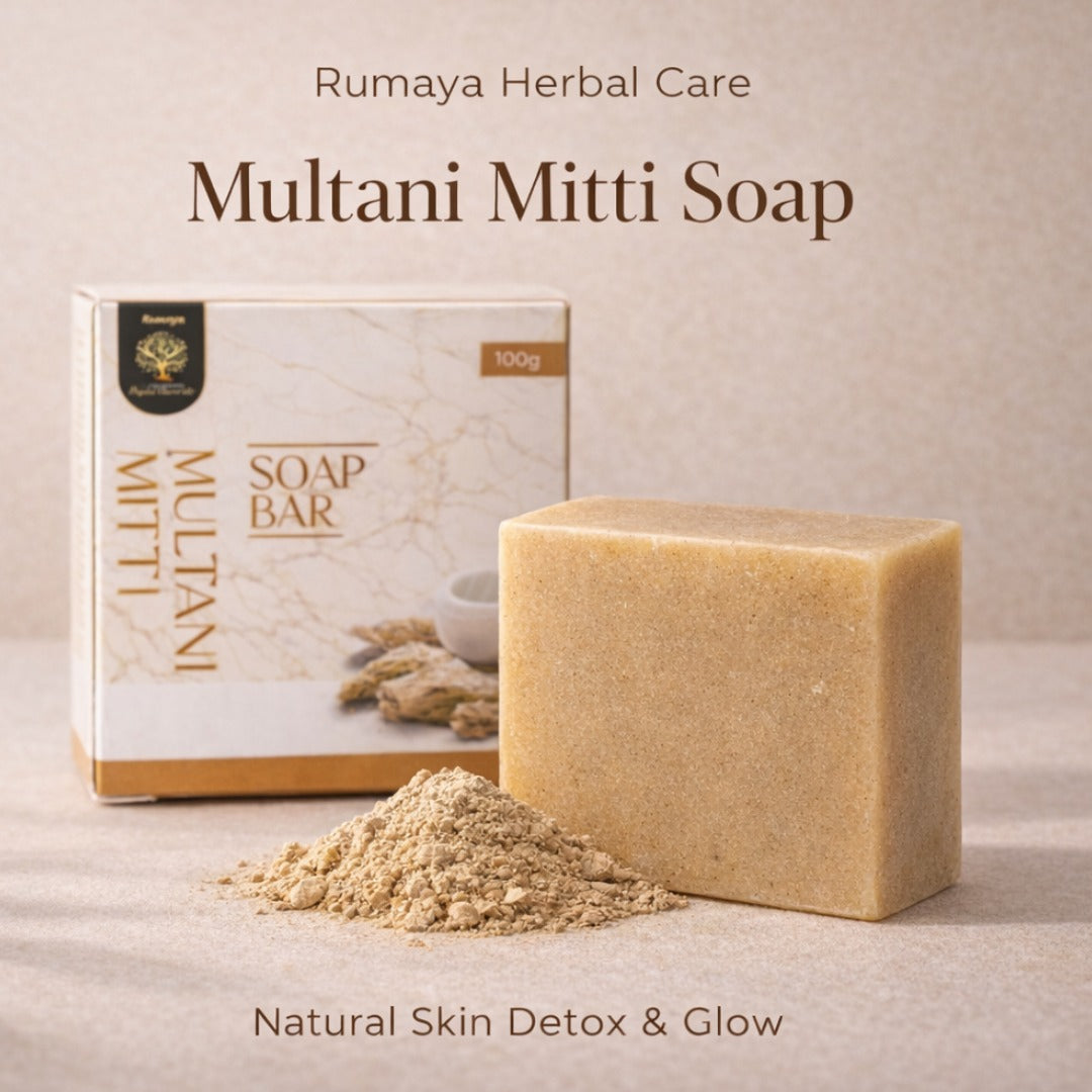Rumaya Multani Mitti Soap for Oily & Acne Prone Skin |  100g