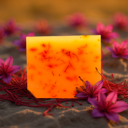 Saffron Radiance Organic Soap