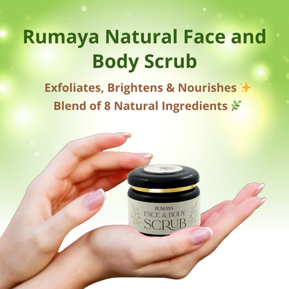 Citrus Glow Organic Face & Body Scrub