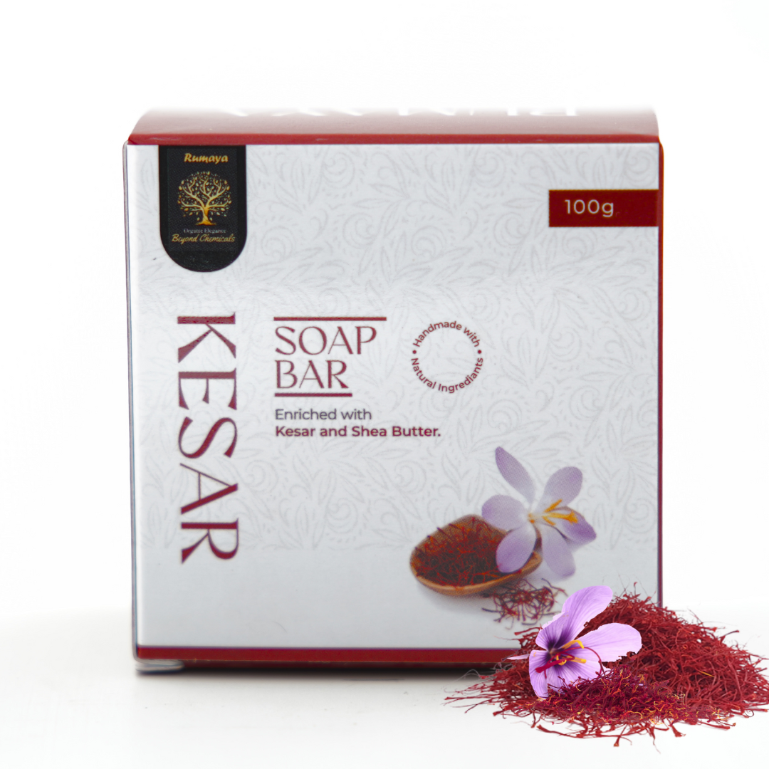 Saffron Radiance Organic Soap