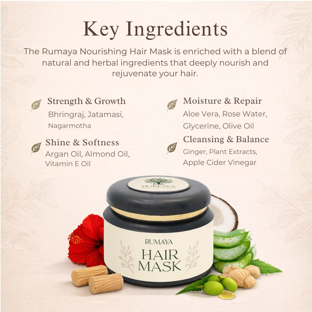 Rumaya Organic Hair Mask