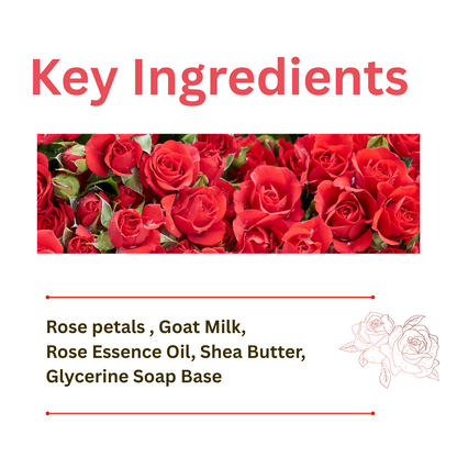 Rose Petal Bloom Organic Soap