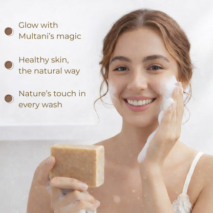 Rumaya Multani Mitti Soap for Oily & Acne Prone Skin |  100g
