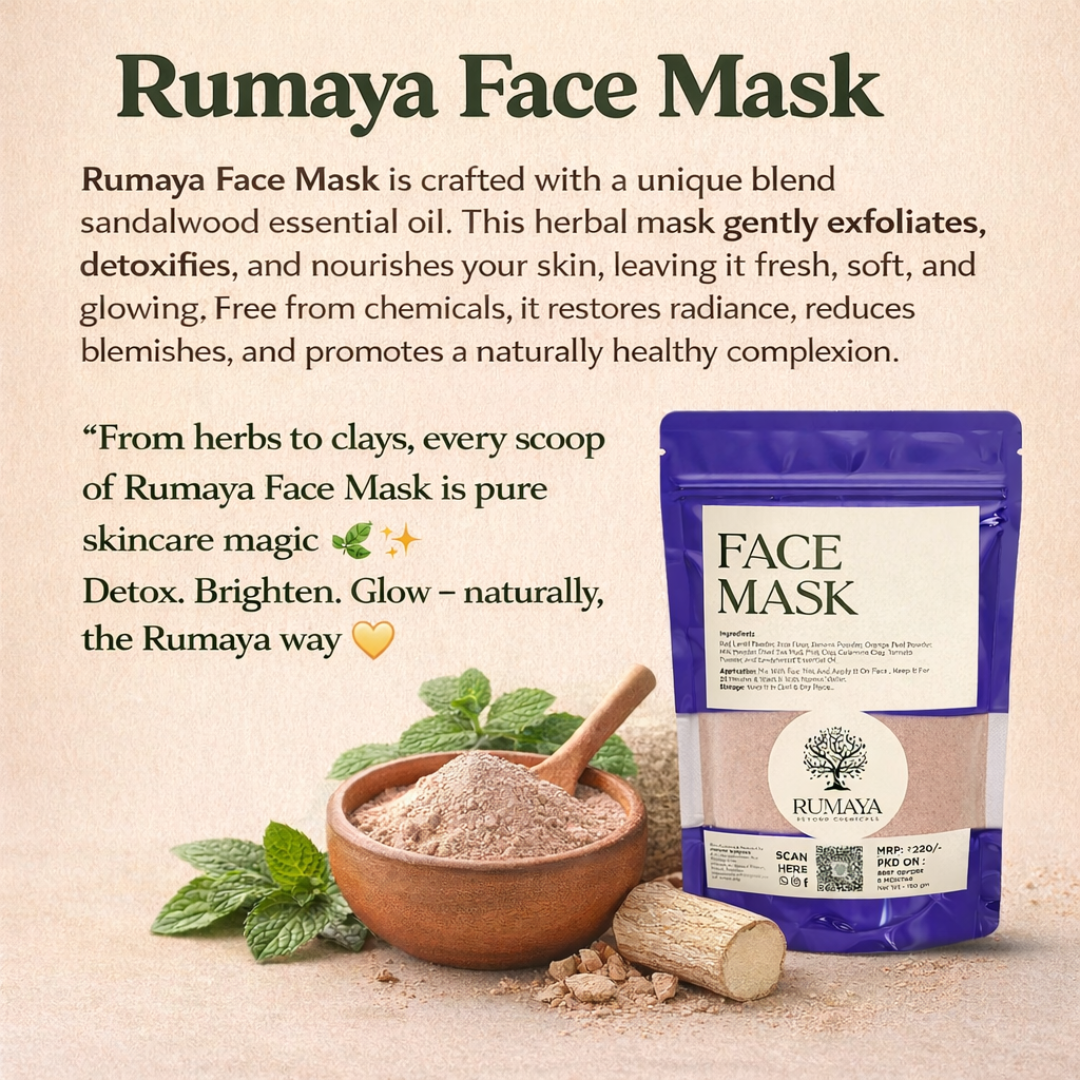 Organic Face Mask for Glowing Skin