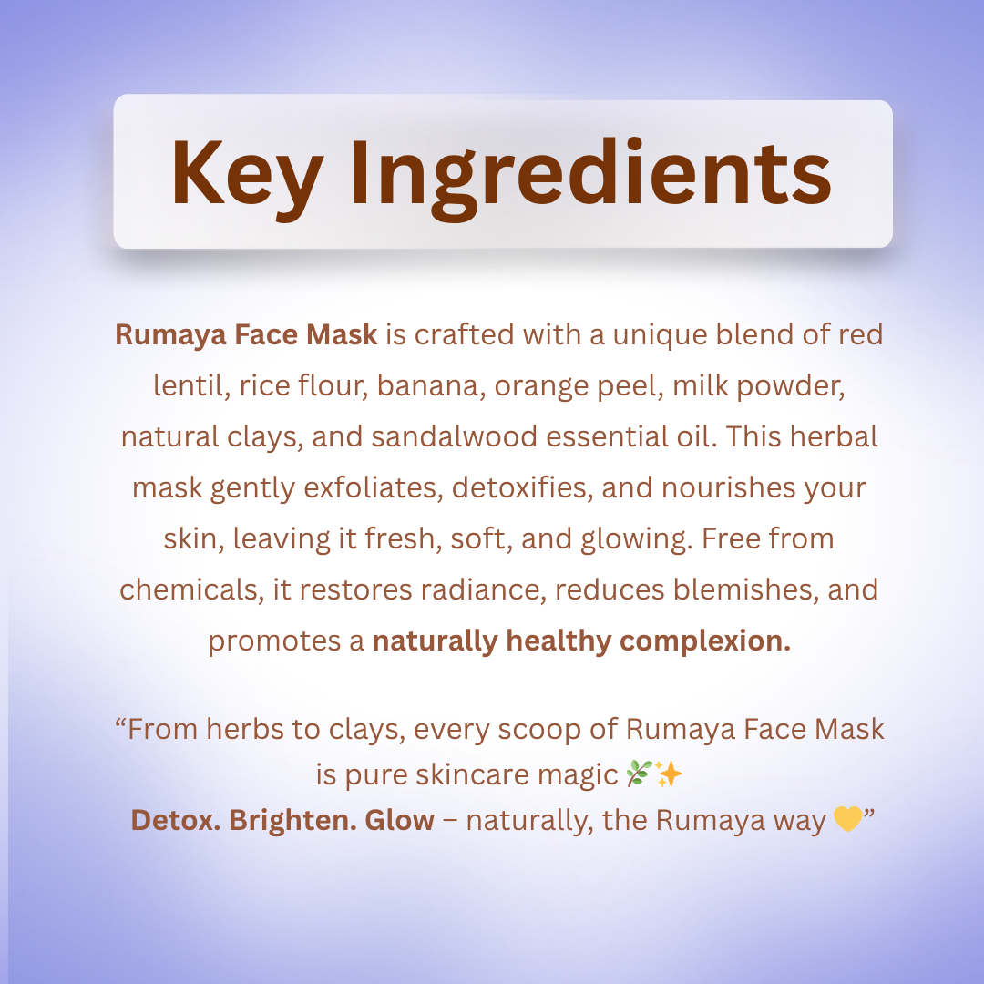 Radiant Glow Organic Face Pack