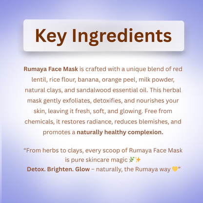 Radiant Glow Organic Face Pack