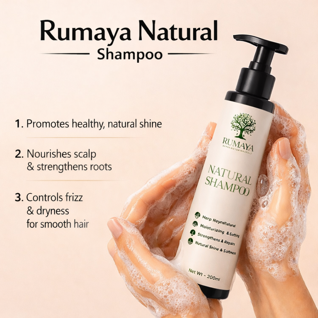 Rumaya Sulphate-Free Herbal Shampoo 200ml