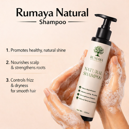 Rumaya Sulphate-Free Herbal Shampoo 200ml