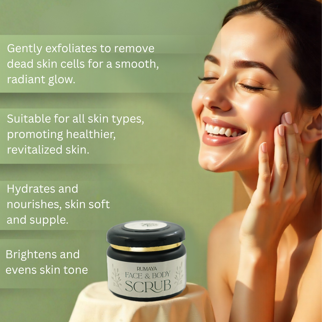 Organic Face & Body Scrub