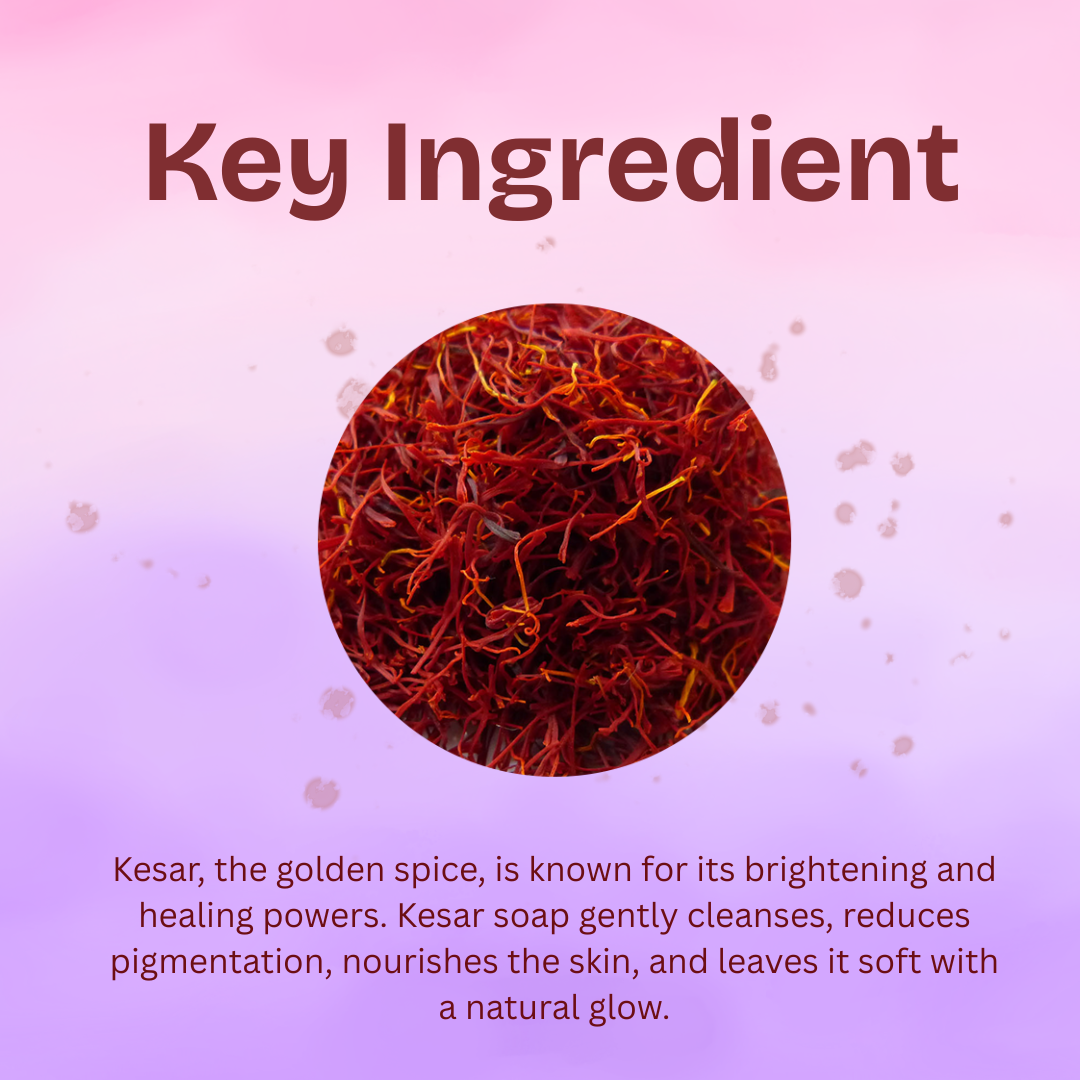 Saffron Radiance Organic Soap