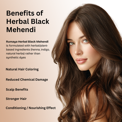 Organic Henna Color Black