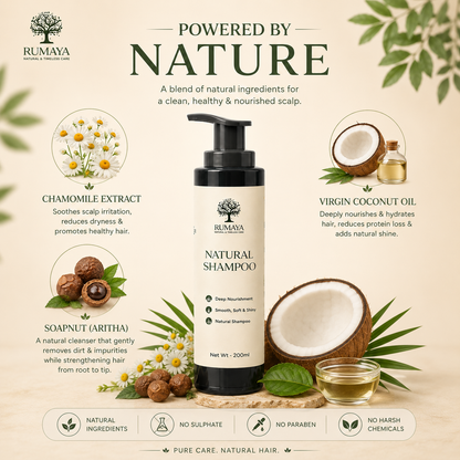 Anti-Dandruff & Hair Fall Control Shampoo 200 ml
