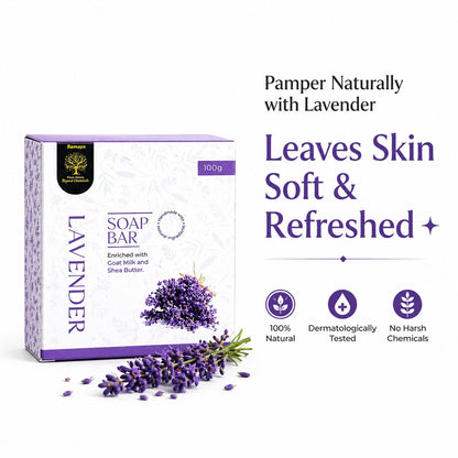 Lavender Serenity Organic Soap