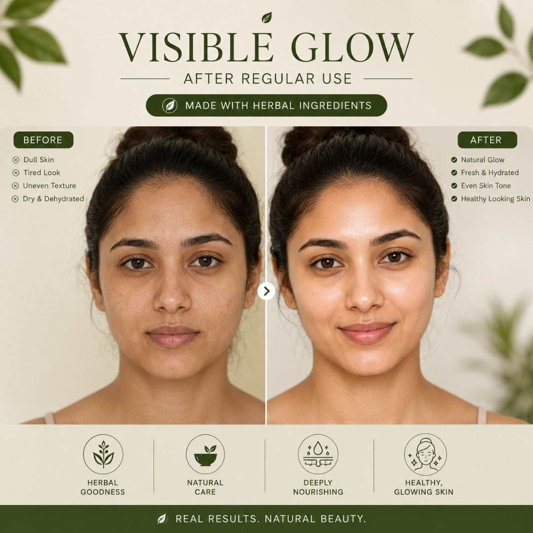 Rumaya Instant Glow Face Pack at Home