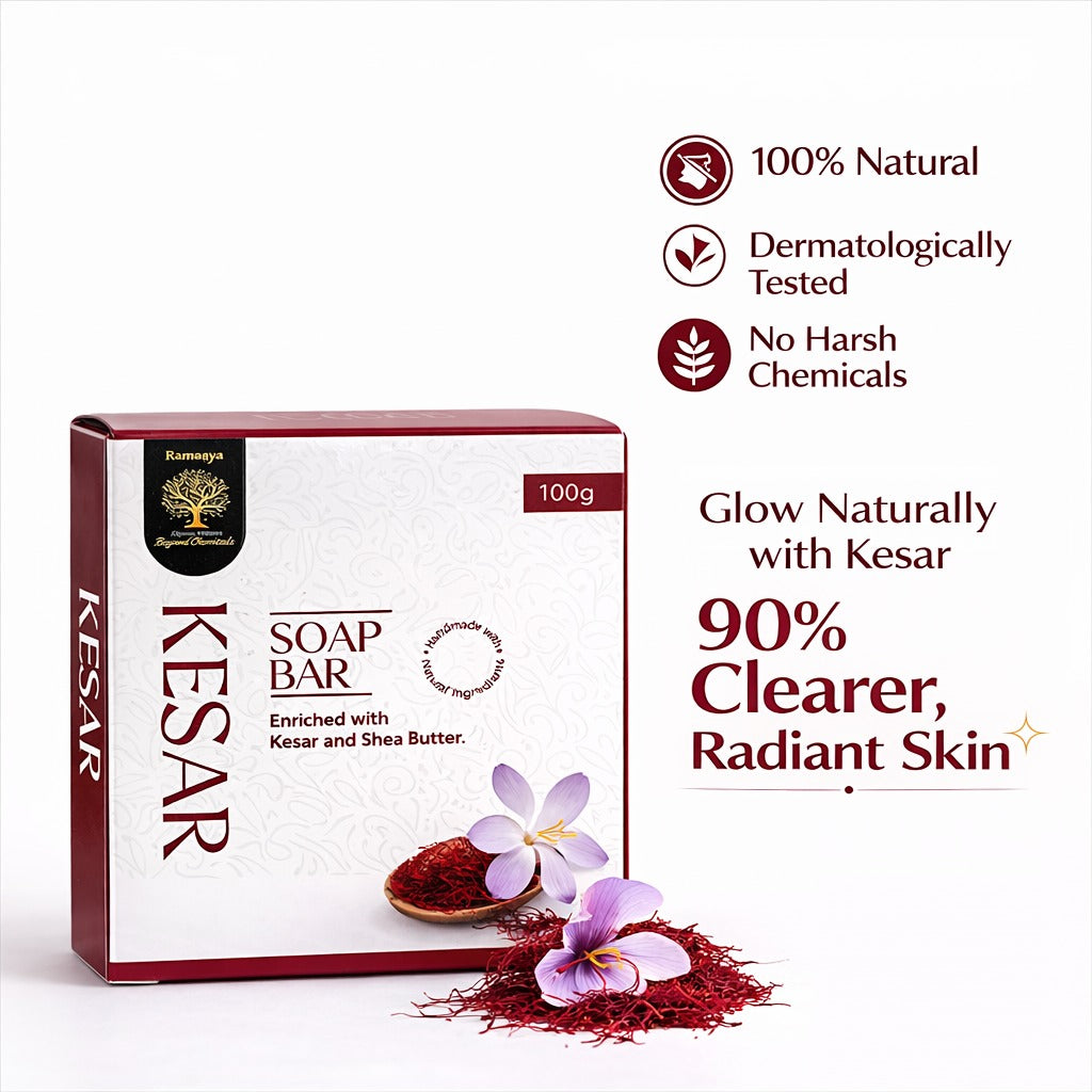 Saffron Radiance Organic Soap