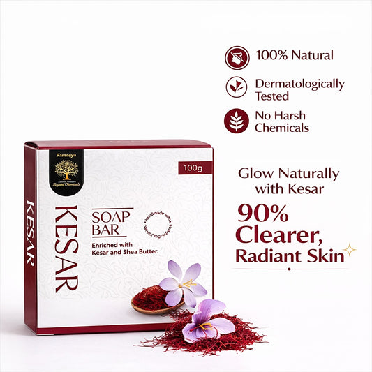 Saffron Radiance Organic Soap