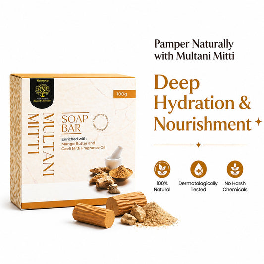 Rumaya Multani Mitti Soap for Oily & Acne Prone Skin
